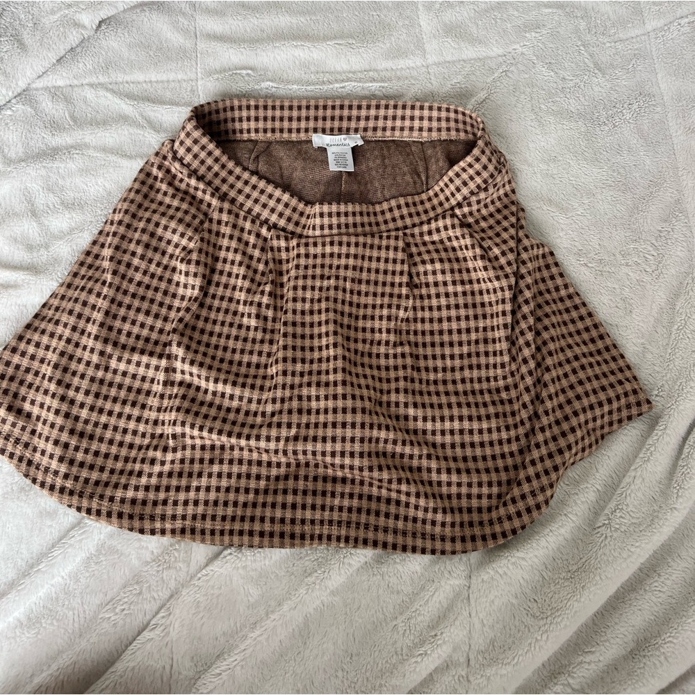 Checkered Skort/skirt